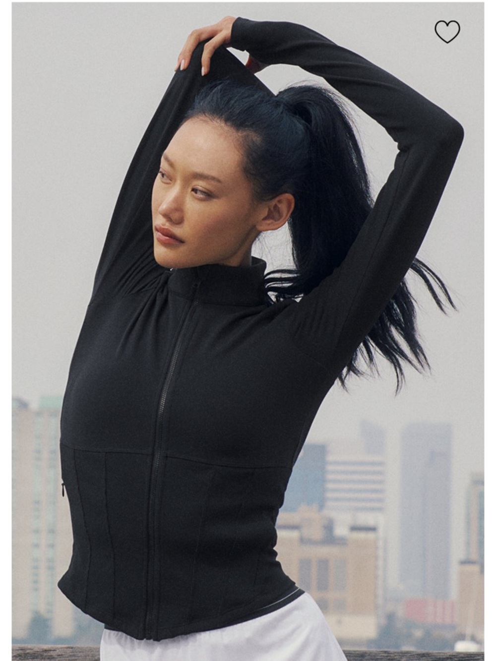 ALO Corset Zip Up - Picture 7 of 8